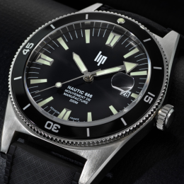 Lip Nautic 666 Automatique 39 mm acier élastomère