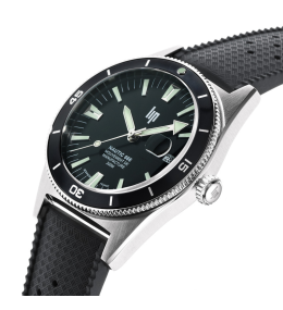 Lip Nautic 666 Automatique 39 mm acier élastomère
