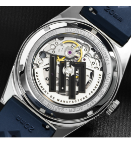 Montre Lip Nautic 666 Automatique Bleu 39 mm, 676051