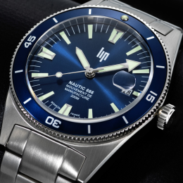 Montre Lip Nautic 666 Automatique Homme Acier 39 mm