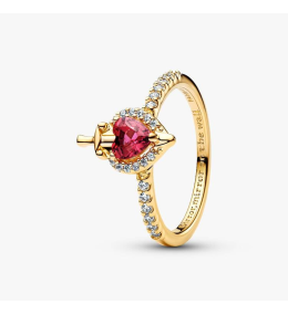 Bague Pandora les méchants de Disney Reine-Sorcière en métal doré or jaune 585/1000, 163422C01