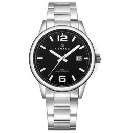 Certus 616469. Montre homme acier noir
