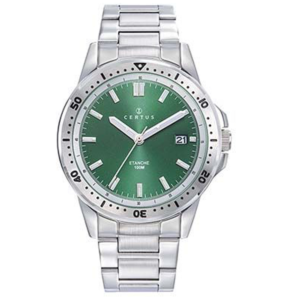 Montre Homme CERTUS, Analogique aiguilles en acier 616566