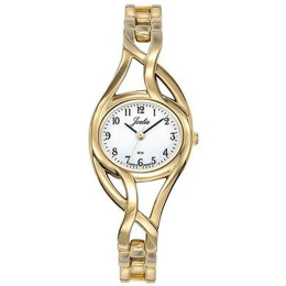 Montre Femme JOALIA Analogique Aiguilles en métal doré or jaune, 630506