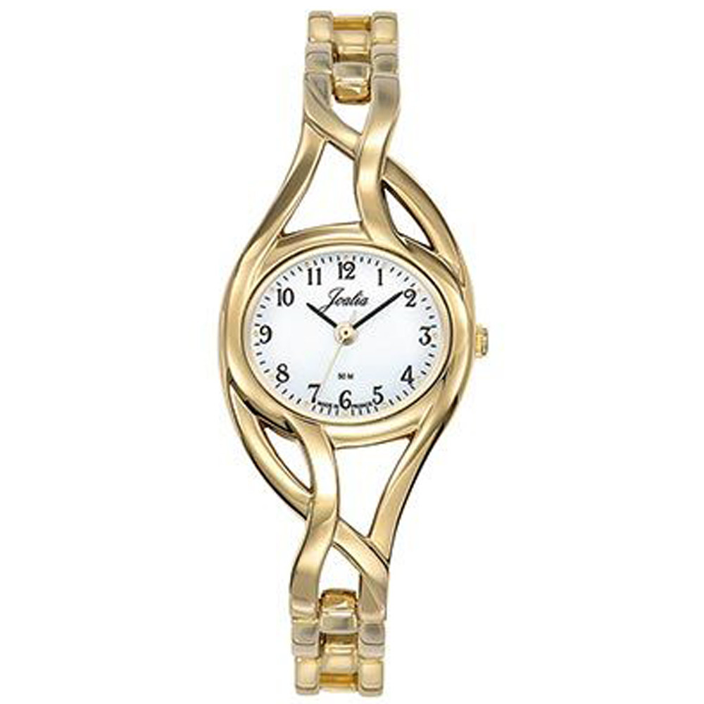 Montre Femme JOALIA Analogique Aiguilles en métal doré or jaune, 630506