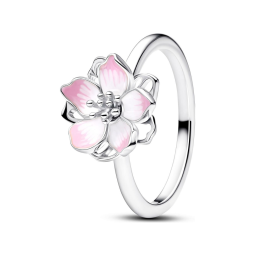 Bague Pandora moments, fleur de cerisier en argent /1000, 194371C01