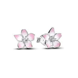 Boucles d'oreilles Pandora fleur de cerisier en argent 925/1000 294370C01