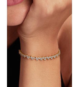 Pandora 564390C01. Bracelet Cœurs Or 585