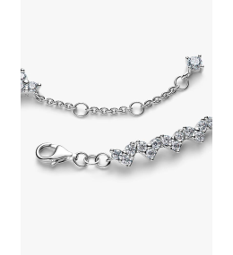 Pandora 594390C01 Bracelet Cœurs Argent