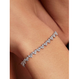 Pandora 594390C01 Bracelet Cœurs Argent