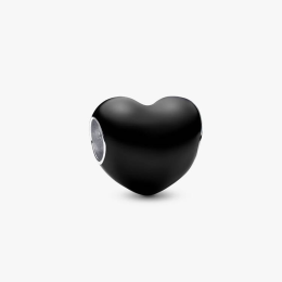 Charm coeur noir en Argent 925/1000 PANDORA 793337C04