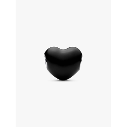 Pandora 793337C04 Charm Cœur Noir Argent