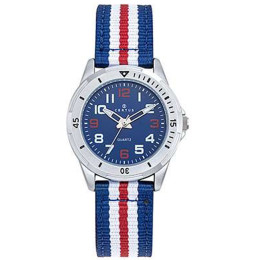 Certus 647724 Montre Junior Bleu Blanc Rouge