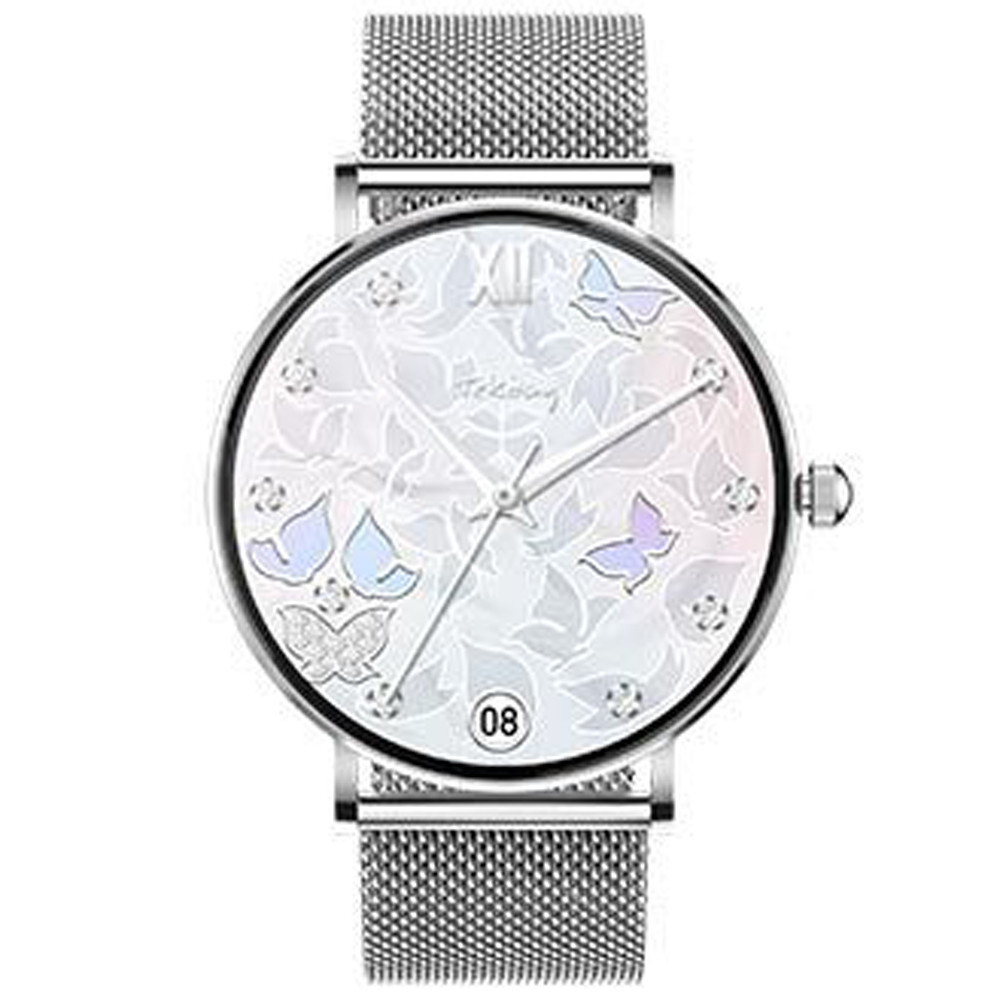 Montre mixte TEKDAY Connectée Juliette milanais 656569