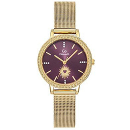 Montre Femme GO Analogique Aiguilles, cadran violet éclats d'étoiles, 695667