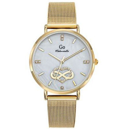 Montre Femme GO Analogique Aiguilles, cadran blanc coeur et infini, 695669