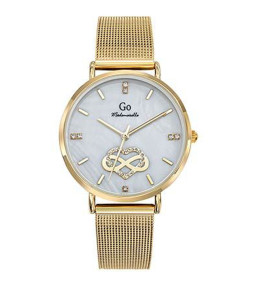 Montre Femme GO Analogique Aiguilles, cadran blanc coeur et infini, 695669