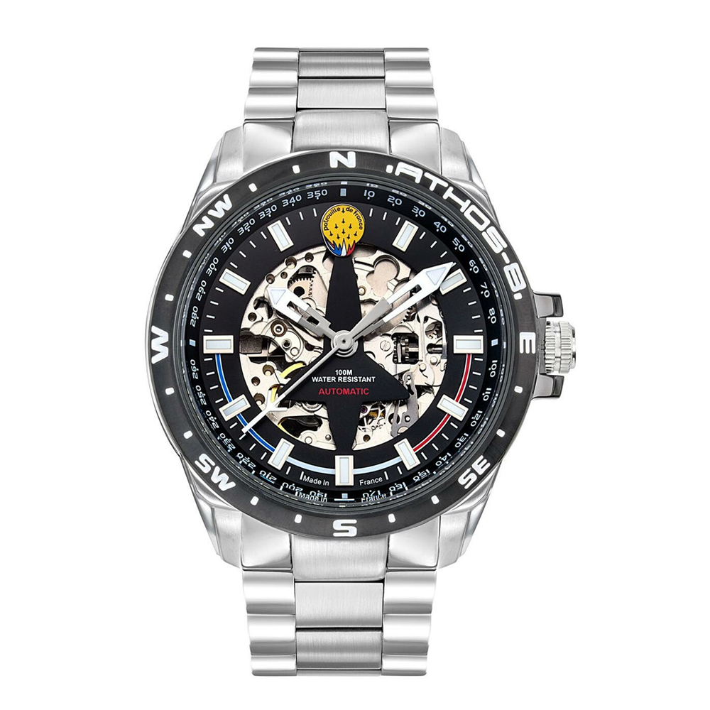 Montre Homme Patrouille De France Athos 8, Automatique, acier 668129