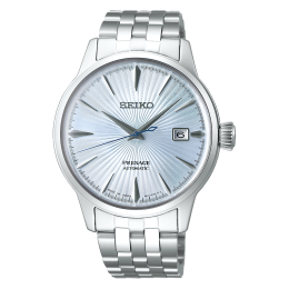 Montre Homme SEIKO PRESAGE (Cocktail time) Automatique 3 aiguilles acier SRPE19J1