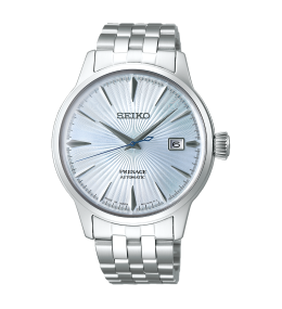 Montre Homme SEIKO PRESAGE (Cocktail time) Automatique 3 aiguilles acier SRPE19J1