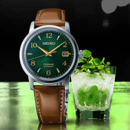Seiko Presage Mojito SRPE45J1. Montre Homme Automatique