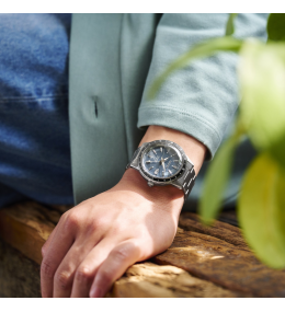 Seiko Presage SSK009J1 Style 60's GMT - Montre Homme Acier