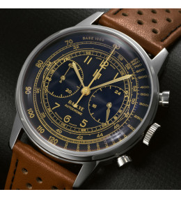 Montre Lip Rallye 671826 - Chronographe Méca-Quartz Français