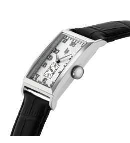 Montre Lip Churchill T24 671944 - Homme Art Déco Cuir Noir