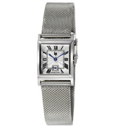 Montre Femme Lip Churchill C18, 21 X 21 mm, quartz, acier PVD jaune et cuir 671946