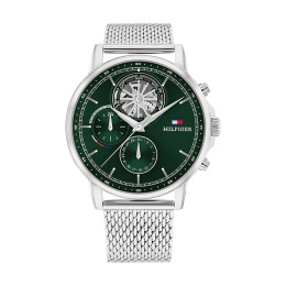 Montre Homme Tommy Hilfiger - Collection Stewart - acier, Réf 1710608