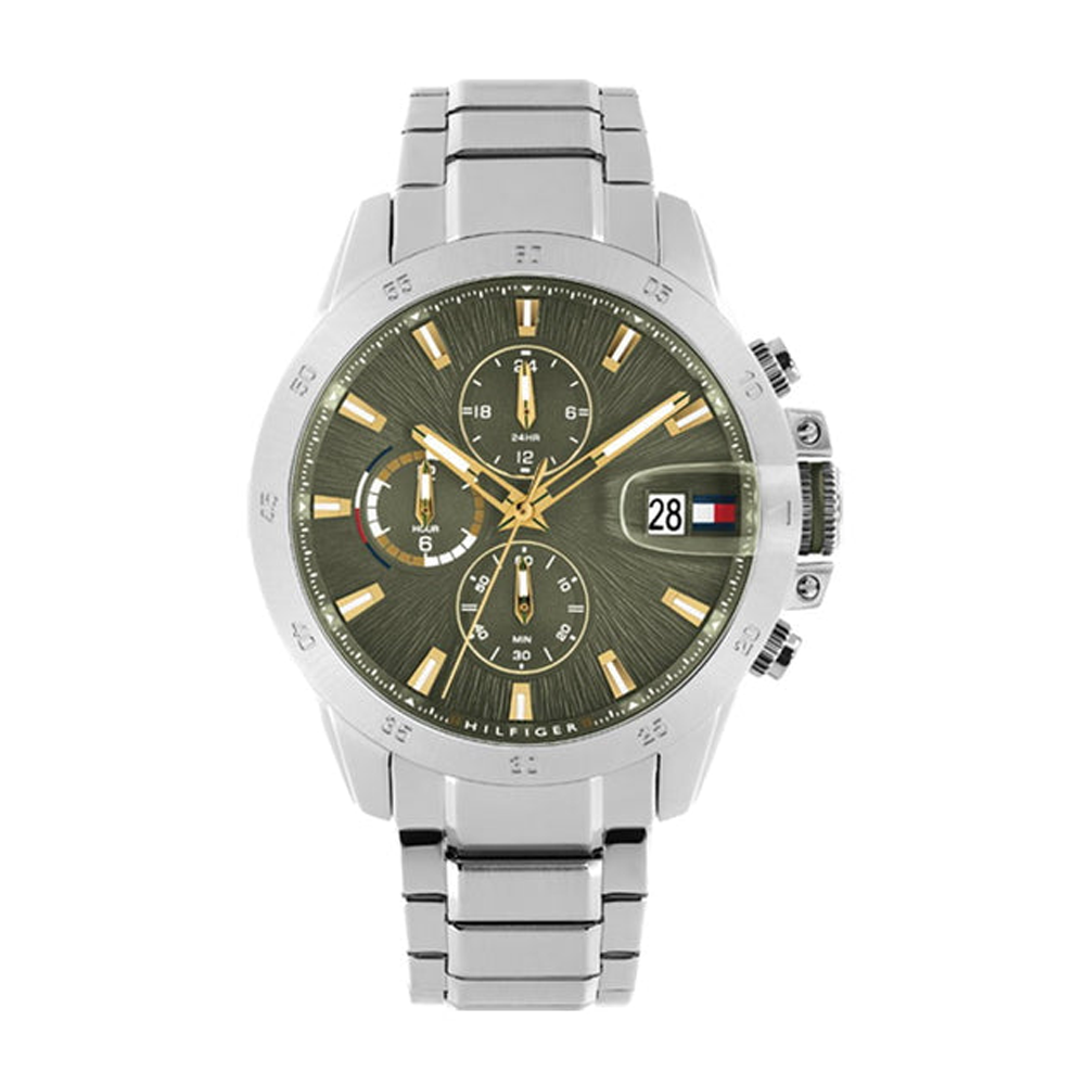 Montre Homme Tommy Hilfiger - Collection Jameson - acier Réf 1792197