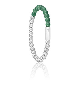 Bracelet Homme Lacoste Scottie 2040245 - Acier & Jade Vert