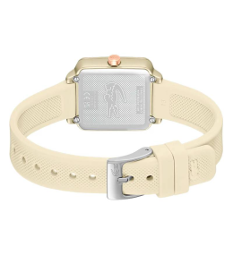 Montre Femme Lacoste .12.12 Square 2001385 - Silicone Beige