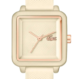 Montre Femme Lacoste .12.12 Square 2001385 - Silicone Beige