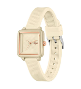 Montre Femme Lacoste .12.12 Square 2001385 - Silicone Beige