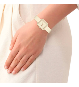 Montre Femme Lacoste .12.12 Square 2001385 - Silicone Beige