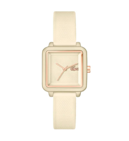 Montre femme Lacoste, .12.12 avec bracelet en silicone beige, 2001385