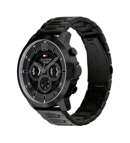 Montre Homme Tommy Hilfiger Luca 1710494 - Acier Noir 50 mm