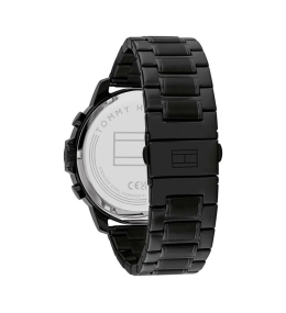 Montre Homme Tommy Hilfiger Luca 1710494 - Acier Noir 50 mm
