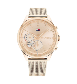 Montre Femme Tommy Hilfiger Quinn, multifonctions en acier PVD rose 1782486