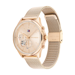 Montre Femme Tommy Hilfiger Quinn 1782486. Acier Rose Milanaise