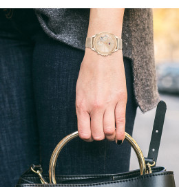 Montre Femme Tommy Hilfiger Quinn 1782486. Acier Rose Milanaise