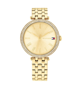 Montre Femme Tommy Hilfiger Natalie, 3 aiguilles en acier PVD jaune 1782718