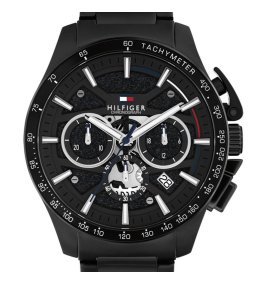 Montre Homme Tommy Hilfiger Bank 1792262 - Chronographe Noir