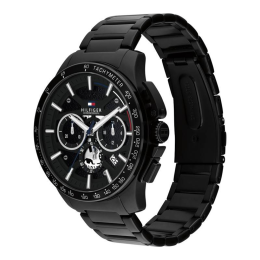 Montre Homme Tommy Hilfiger Bank 1792262 - Chronographe Noir