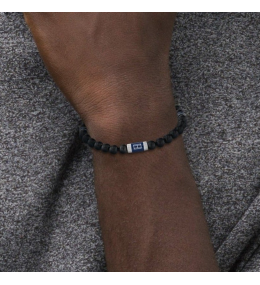 Bracelet Homme Tommy Hilfiger 2790323 - Perles Bois & Acier