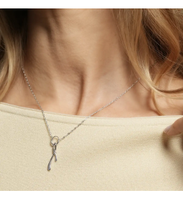 Collier Jourdan Eterna Argent 925 - Pendentif Graphique