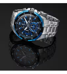 Montre Casio Edifice EFR-539D-1A2VUEF - Chrono Acier & Bleu