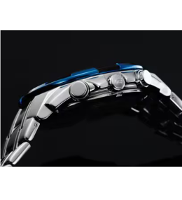 Montre Casio Edifice EFR-539D-1A2VUEF - Chrono Acier & Bleu