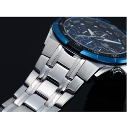Montre Casio Edifice EFR-539D-1A2VUEF - Chrono Acier & Bleu